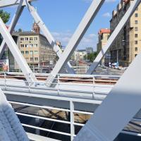 2018-07-27 Warszawa linia obwodowa - PLK sprawdzają nowe wiadukty