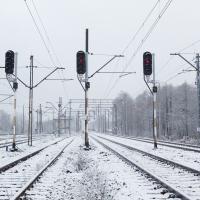 PKP Energetyka, służby techniczne, maszyna, akcja zima