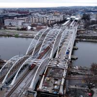 E30, nowa infrastruktura, most na Wiśle, Kraków Rudzice