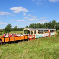 szyny, tor, darowizna PLK, edukacja, Koszalińska Kolej Dojazdowa, śruby, wkręty