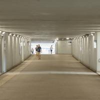 przejście podziemne, stacja, Bytom, mieszkaniec