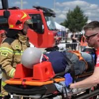 Symulacja zderzenia - foto