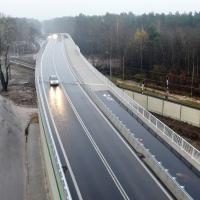 E75, Rail Baltica, Mokra Wieś, nowa infrastruktura, nowy wiadukt drogowy