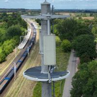 bezpieczeństwo, GSM-R, interoperacyjność, maszt