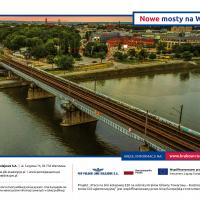 Kraków, most, materiał informacyjny, infografika, CEF, Łącząc Europę, aglomeracja krakowska, Kraków Główny Towarowy, Rudzice, rzeka, most kolejowy, Wisła