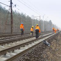 Toszek, Rudziniec Gliwicki, Stare Koźle, PUN, wymiana toru, nowy tor