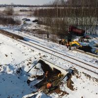 2021-02-01 Nowe perony i odnawiany most między Lubartowem a Parczewem