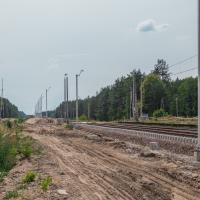 E75, Rail Baltica, CEF, Zaręby Kościelne