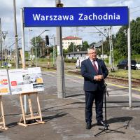 Warszawa Zachodnia, warszawski węzeł kolejowy, warszawska linia średnicowa, przebudowa peronu, Budimex