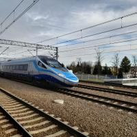 Pendolino, Włoszczowa Północ, tor, pociąg pasażerski