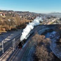 stacja, LK104, powrót pociagów, widok z lotu ptaka, Rabka Zaryte, www.podleze-piekielko.pl