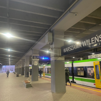 nowe przejscie dla pieszych, Warszawa Wieleńska