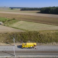 Toszek, Rudziniec, Stare Koźle, LK153, zgrzewanie szyn