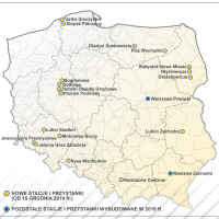 infografika, KPK, nowy przystanek, nowa stacja, nowa infrastruktura pasażerska, nowy tor