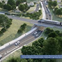 LK25, Tomaszów Mazowiecki, wizualizacja, tunel drogowy, nowa infrastruktura