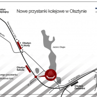 infografika, Olsztyn, Gutkowo, nowy przystanek, LK220, nowa infrastruktura pasażerska, Olsztyn Likusy, Olsztyn Redykajny, Olsztyn Szkoła