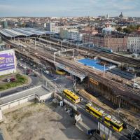 2025-10-24 Dobre zmiany na kolejowej mapie Katowic. Są już nowe tory, wiadukty i peron