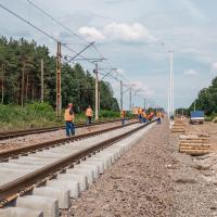 E75, Rail Baltica, CEF, Zaręby Kościelne