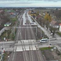 Kętrzyn, tor, Warmia i Mazury, nowa infrastruktura, nowy przejazd kolejowo-drogowy