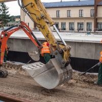 E75, Rail Baltica, CEF, Szulborze, Szulborze Koty