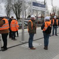 E75, Rail Baltica, CEF, Małkinia, briefing prasowy