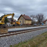 nowy przystanek, prace budowlane, nowa infrastruktura, Strzelce Świdnickie