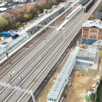 stacja, LK62, Olkusz, nowe przejście podziemne, nowa winda, nowy peron