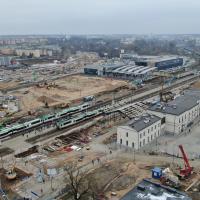 E75, Rail Baltica, Białystok, nowa infrastruktura, prace na stacji kolejowej