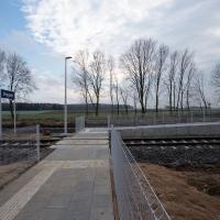 Drygały, nowa infrastruktura pasażerska, nowy tor