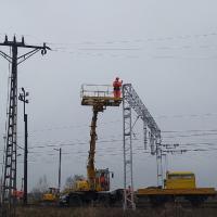 elektryfikacja, Rzeszów, Ocice, nowa sieć trakcyjna, LK71