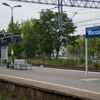 peron, CEF, Łącząc Europę, LK447, tor, przed modernizacją, Warszawa Ursus, przystanek, inwestycja