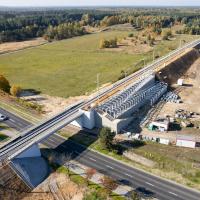 Miasteczko Śląskie, nowy przystanek, LK182, nowa infrastruktura