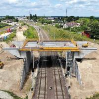 LK8, prace budowlane, nowy wiadukt, Warka, nowa infrastruktura