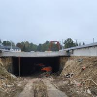 tunel, prace budowlane, Sulejówek