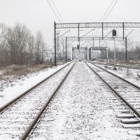 różne ujęcia torów kolejowych