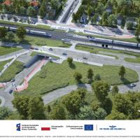 Tunel drogowy w ciągu ul. 1 Praskiego Pułku w Warszawie