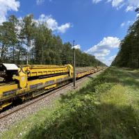 Radzice, Tomaszów Mazowiecki, PUN, maszyna, LK22, prace utrzymaniowe