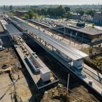 Oświęcim, LK93, nowa infrastruktura, prace na stacji kolejowej