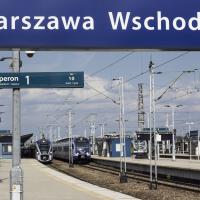 Warszawa Wschodnia, pociąg, tor, infrastruktura kolejowa