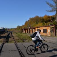 bezpieczny przejazd, bezpieczeństwo, stacja, LK104, Limanowa, tor, infrastruktura kolejowa