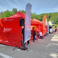 bezpieczny przejazd, bezpieczeństwo, kampania społeczna, kierowca, samochód, wydarzenie plenerowe, stoisko, stoisko kampanii, Moto Safety Day, BRD, motoryzacja