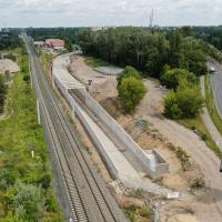 Łódź Żabieniec, Łódź Fabryczna, Łódź Kaliska, alomeracja łódzka, budowa tunelu