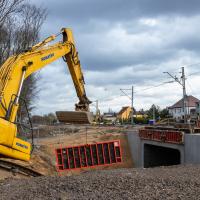 Poznań, E59, CEF, nowe przejście podziemne