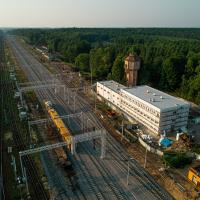 stacja, LK131, dokumentacja projektowa, przewóz towarów, Herby Nowe (Kalina)