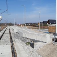 LK292, nowa infrastruktura pasażerska, nowy tor, Chrząstawa Mała