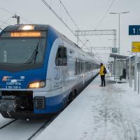 2021-02-19 [FOTOGALERIA] Koleją wygodnie w podróż do zimowej stolicy Tatr