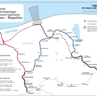 mapa, elektrownia jądrowa, Lubiatowo, Kopalino, wariant