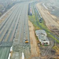 Port Gdańsk, przewóz towarów, nowy wiadukt, nowa nastawnia, nowa infrastruktura, Gdańsk Zaspa Towarowa, nowe skrzyżowanie bezkolizyjne