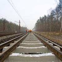 Toszek, Rudziniec Gliwicki, Stare Koźle, PUN, wymiana toru, nowy tor