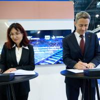 współpraca, podpisanie umowy, student, Politechnika Gdańska, Wyborski Piotr, kadry, TRAKO 2025